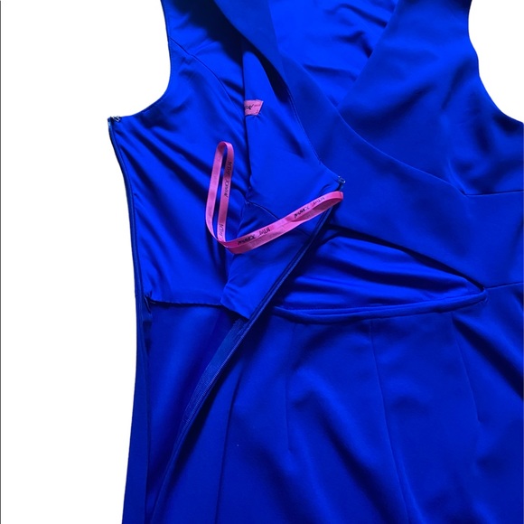 Women’s Size 10 Betsy Johnson Royal Blue Cut Out Sleeveless Dress - Picture 10 of 10